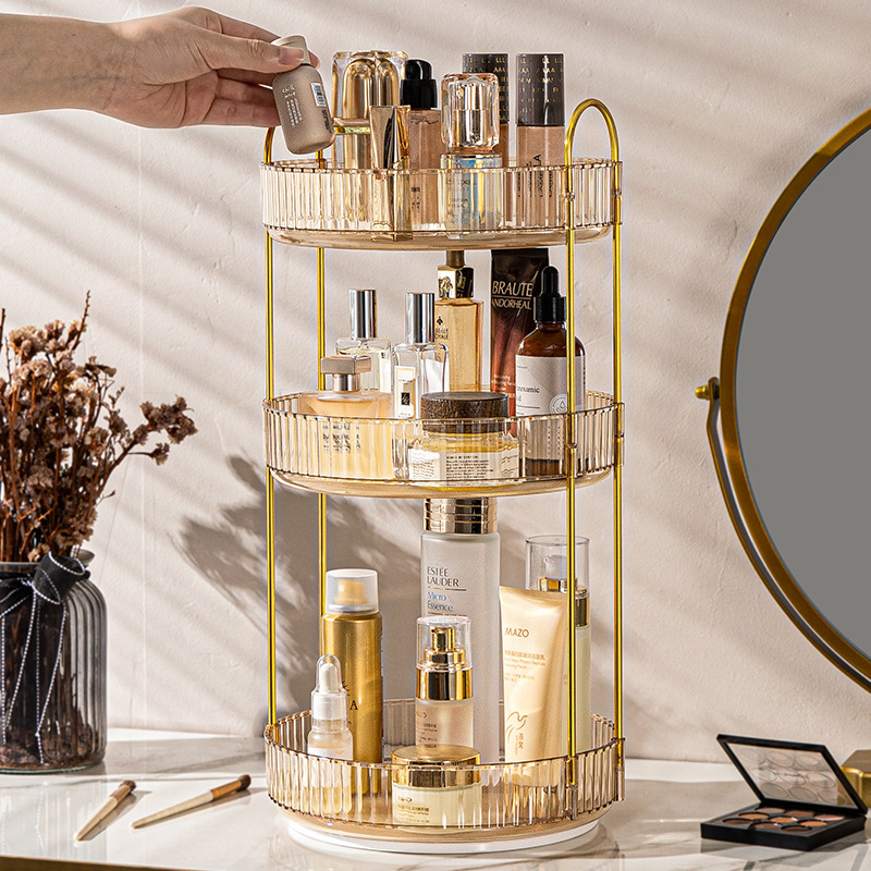 Luxury Skincare And Makeup Brands - 1 buah Kotak Penyimpanan Kosmetik Putar
