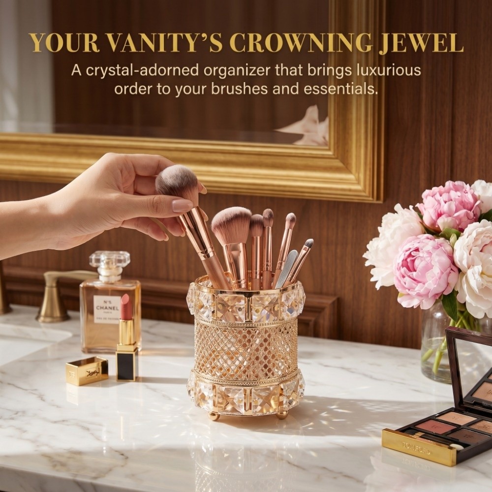 Tempat Penyimpanan Kuas Makeup - Luxury Skincare And Makeup Brands ulasan dan harga